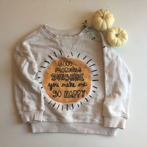 Good Morning Sunshine Toddler Sweater